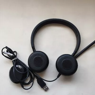 £14.99 • Buy DELL Jabra Evolve 20 HSC016 Stereo USB Wired Headset For Skype Business