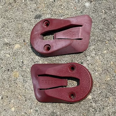 90-93 Mustang Scarlet Red Hatchback Cargo Cover Clips Mount Brackets OEM 361 • $44.99