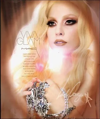 Print Ad Viva Glam Mac Retro Lipstick Singer Actress Lady Gaga Photo   1/17/23 • £7.72