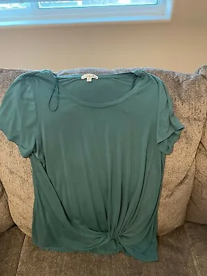 Mime Britton Green Shirt Women's Size M • $10.50