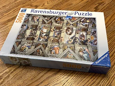 Ravensburger Sistine Chapel 5000 Piece Jigsaw Puzzle NEW SEALED +FAST SHIPPING! • $79.99