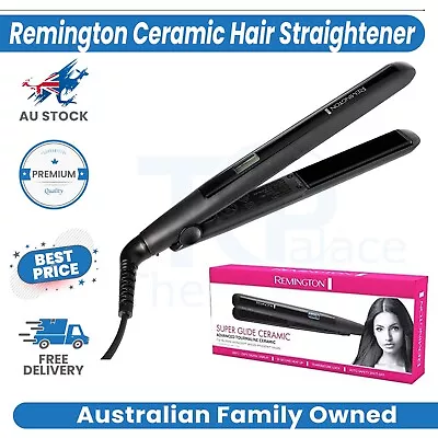 Remington Super Glide Ceramic Hair Straightener S5501AU Digital Heat Settin... • $45.95