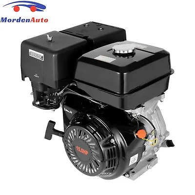 4-Stroke 420cc 15HP OHV Horizontal Shaft Gas Engine Recoil Start Motor • $258.50