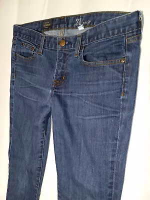 J Crew Toothpick Womens (31 Ankle Tag) (34x 28 Actual) Medium Wash Blue  Jeans • $5.43