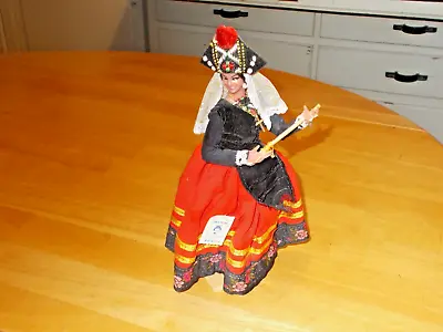 Vintage Marin Chiclana Segoviana Souvenir Historic Spanish Doll Spain 80s • $9.95