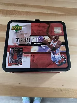 1999 Upper Deck Tribute MICHAEL JORDAN Lunch Box 30 Card Set Factory Sealed Card • $50