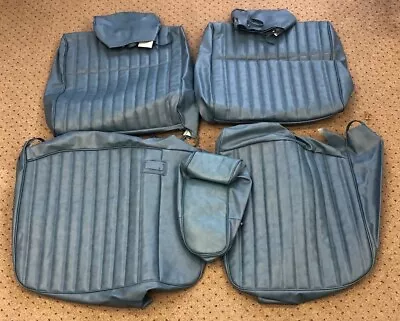 1981-1988 Monte Carlo Malibu Med Blue Vinyl 55/45 Bench Seat Upholstery Set • $399.95