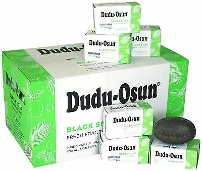 $6.95 • Buy Dudu Osun African Black Soap 100% Pure Natural Raw Wholesale Bulk CHOOSE AMOUNT
