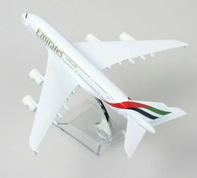 Plane Model Emirates Airbus 16CM Airlines Die Cast Metal Desks Aircraft Toy Gift • $18.99