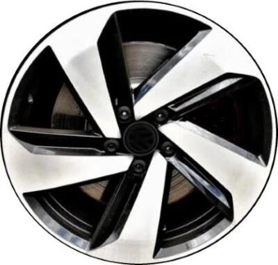 $254.97 • Buy Volkswagen Golf Gti  2019 2020 2021 18  OEM Replacement Rim  5GM601025QFZZ ALY70