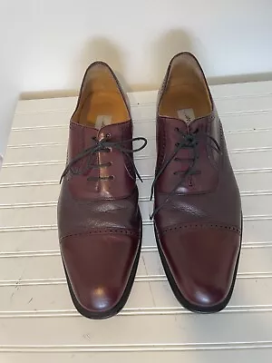 Mezlan Mens Dress Shoes Size 14M Cordovan • $35