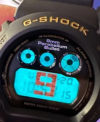 Casio G-Shock DW-6900FS X 9mm Bullet Watch Rare Limited Edition 9mill Dw-6900 • $249