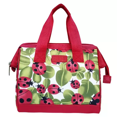 NEW Sachi Insulated Lunch Tote Ladybug • £14.87