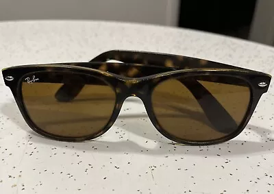 Ray-Ban Wayfarer Tortoise  Brown Classic  Sunglasses RB2132 710 51 • $42.89