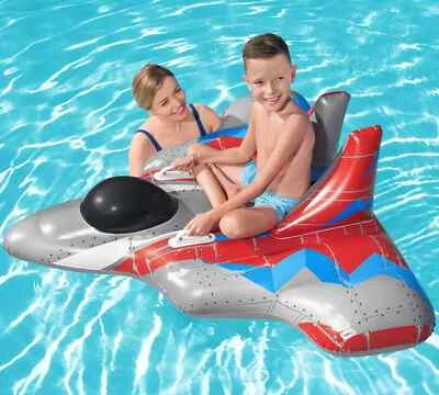 £15.95 • Buy Inflatable Spaceship Rocket Galaxy Glider Ride On Toy Swimming Pool Beach Float