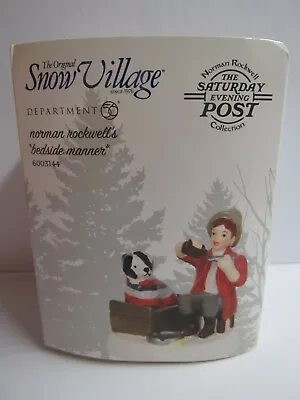 Dept 56 Snow Village Norman Rockwell's Bedside Manner 6003144 MIP • $18.50