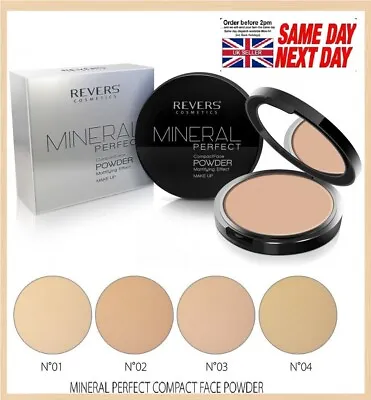 ❤️️❤️️ Foundation Pressed Face Mineral Perfect Powder Compact Matte Finish ❤️️❤️ • £3.95