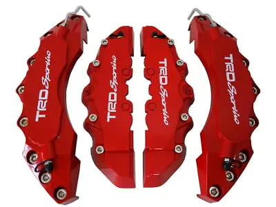 High Quality Big & Medium Red Car Brake Caliper Covers Trd Logo Fit Toyota Car • $42.90