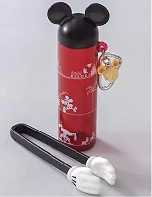 Japan Tokyo Disney Resort Popcorn Tongs Mickey Mouse Hands + Container US Seller • $29.99