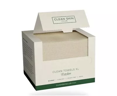 XL Bamboo Clean Towels For Disposable Face Use Clean Skin Club's Award-Winning • $16