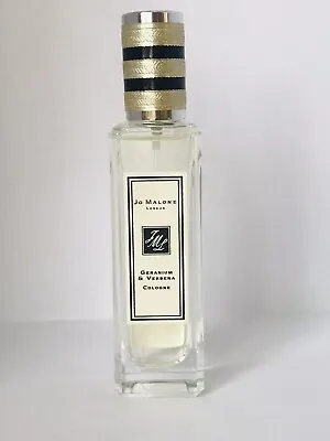 £84 • Buy Jo Malone Geranium And Verbena Perfume 30ml Cologne Unisex Aftershave Men’s Rare