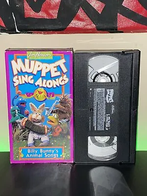 Muppet Sing-Alongs - Billy Bunnys Animal Songs (VHS 1993) • $7