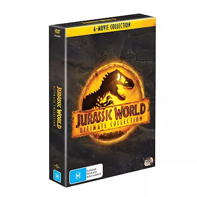 JURASSIC PARK/WORLD COLLECTION (1993-2022): 6 MOVIE COMPLETE NEW Au Rg4 DVD Set • $82.95