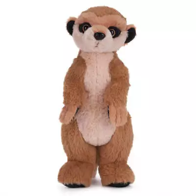 Official Eco Earth Meerkat Soft Toy 12  100% Recycled Zoo Animal Cuddly Toy • £12.99