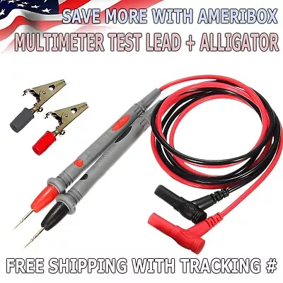 Multimeter Voltmeter Cable Ultra Fine Needle Tester Unique Probe Test Lead Cord • $5.75