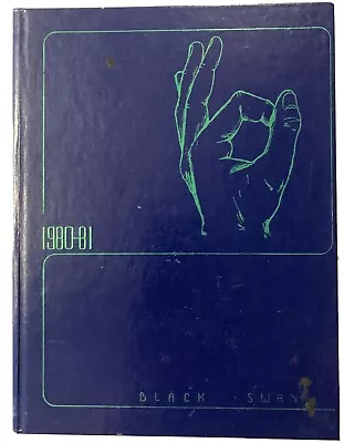 1981 William Byrd High School Yearbook The Black Swan Vinton Va • $99.99