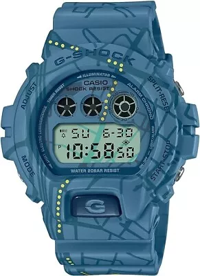 CASIO G-SHOCK DW-6900SBY-2JR Blue Treasure Hunt Limited Men's Watch New F/S • $119.55