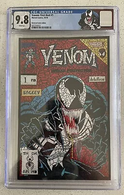 Venom First Host #1 CGC 9.8 - 2018 DiMasi Lethal Protector Shattered Variant • $250