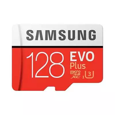 Samsung Evo Plus 128GB Micro SD Card SDXC 100MB/S Phone Memory TF Card 4K UHD • $44.95