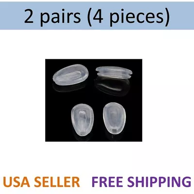 2x Oakley Replacement Nose Pads Tinfoil Feedback EVR Daisy Chain GIVEN Sunglass • $7.40