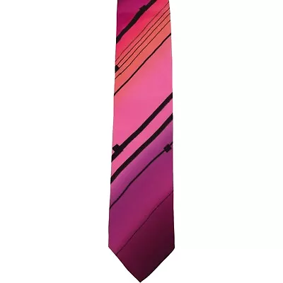 KOLTE Mens Hand Painted Tie 3.5 100% Silk Classic Designer Necktie ITALY • $16.99