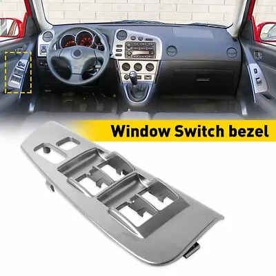 Door Power Window Switch Bezel Cover Left LH For 2003-08 Toyota Matrix Vibe EOA • $11.99