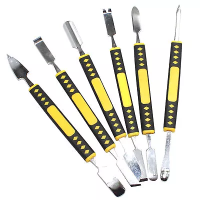 Metal Crowbar 6-Piece Set Small Metal Spudger Pry Opening Repair Tools  • $8.69