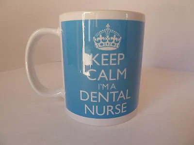 £9.99 • Buy Keep Calm I'm A Dental Nurse Gift Present Mug Cup Carry On Cool Britannia Retro
