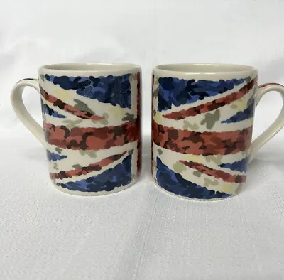 £24.54 • Buy Mark And Spencer M & S British England Flag Coffee Mug Union Jack Set Of 2