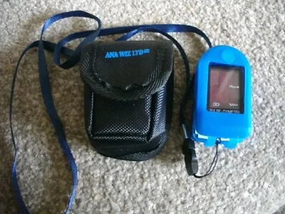 Anapulse ANP100 Finger Pulse Oximeter With LED Display Includes Carrycase • £10