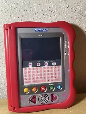 VTech V.Reader Interactive E-Reading System With Cartridge & Pen Works! • $35.99