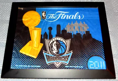 Framed 2011 NBA Finals Dallas Mavericks Car Flag • $14.95