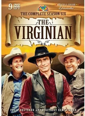 C--The Virginian: The Complete Sixth Season (DVD 9 DISC SET) • $21.95