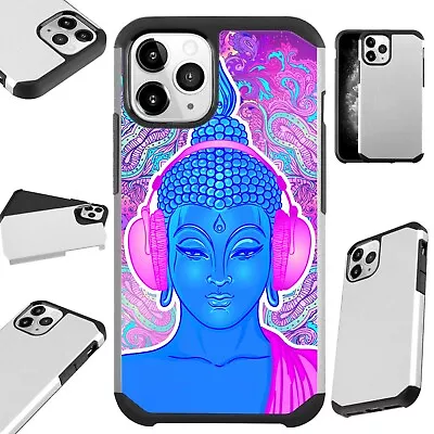 Fusion Case For IPhone 12/Mini/Pro Max Phone Cover BUDDHA MANDALA • $13.50