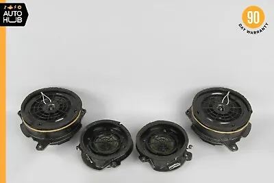 96-99 Mercedes W210 E300 E430 E320 E55 AMG Door Audio Speaker Set Of 4 OEM • $136.95