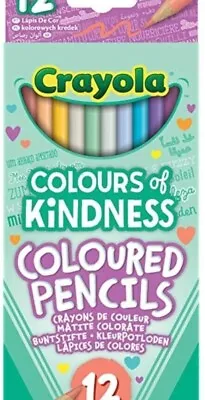 Crayola Colour Of Kindness Colour Pencils 12 ## • £6.99