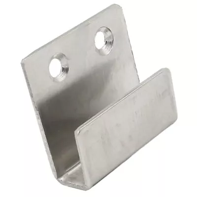 Ushape Corner Brackets Hook Rust Proof With Silver Stainless Steel Construction • £4.93