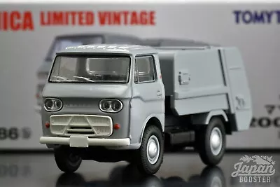 [TOMICA LIMITED VINTAGE LV-186b 1/64] MAZDA E2000 Garbage Truck (Gray) • $18.99