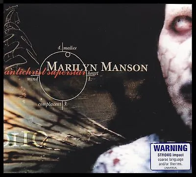 MARILYN MANSON - ANTICHRIST SUPERSTAR CD ~ 90's GOTH / INDUSTRIAL ROCK *NEW* • $17.99