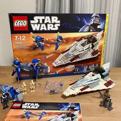 LEGO Star Wars Mace Windu's Jedi Starfighter 7868 In 2011 Used Retired • $267